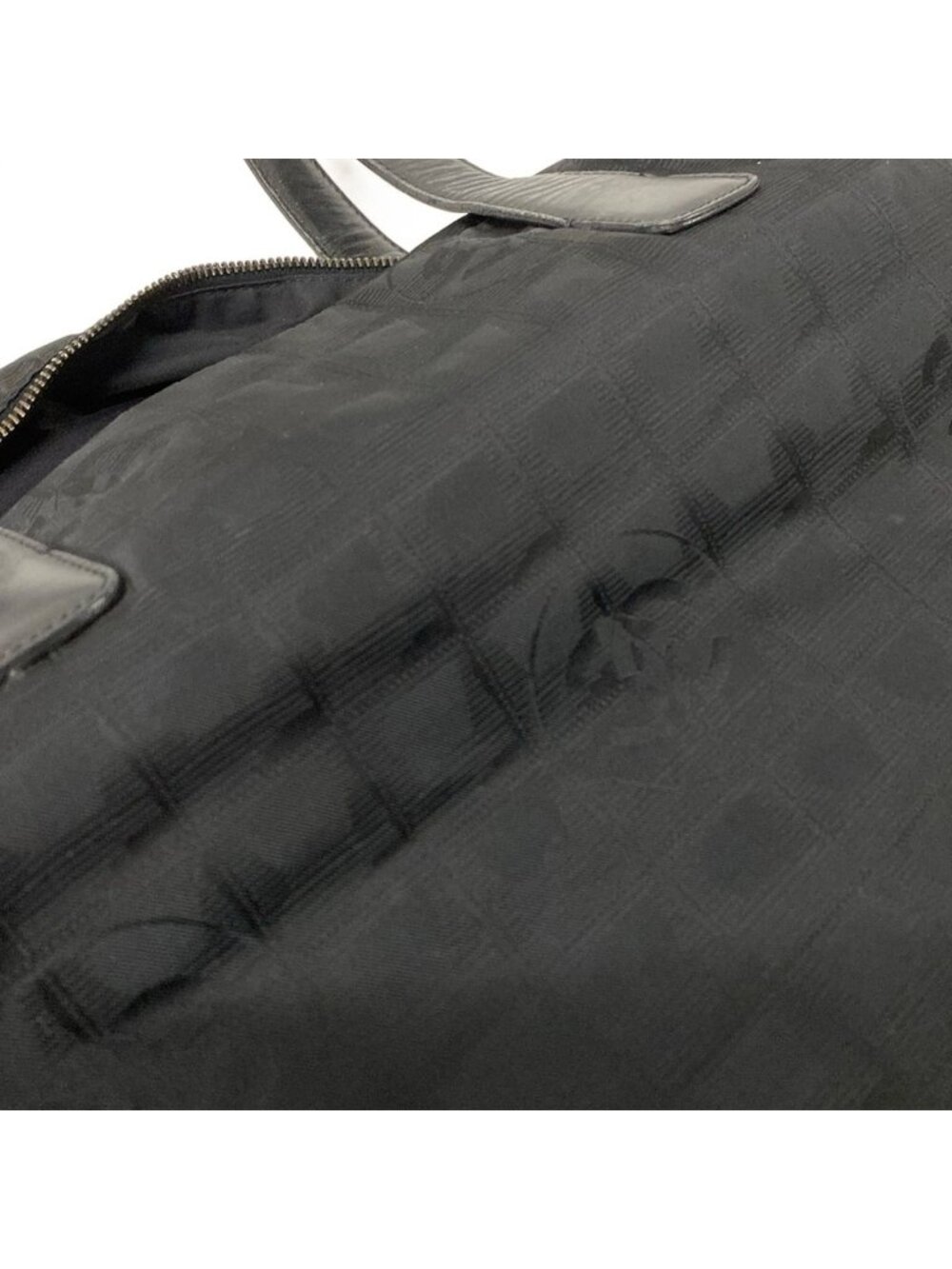 Chanel Tote New Travel Line GM Black Leather - Picture 12 of 12